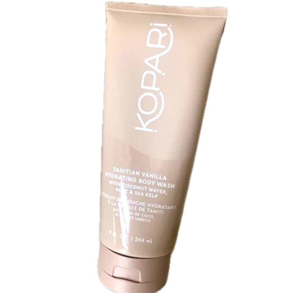 KOPARI Hydrating Body Wash Tahitian Vanilla 2.9 oz Tube NEW